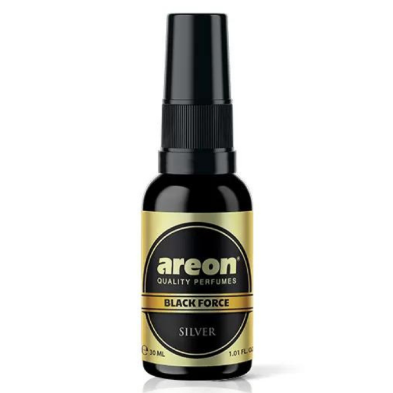 Areon Black Force 30 Ml Silver Oto Araç Spreyi Areon Black Force 30 Ml Silver Oto Araç Spreyi