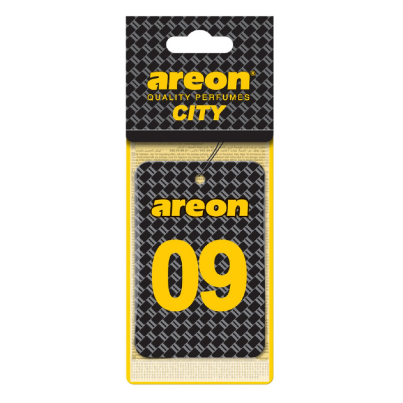 Areon City Vanilla Black 09 Oto Araç Kokusu Areon City Vanilla Black 09 Oto Araç Kokusu