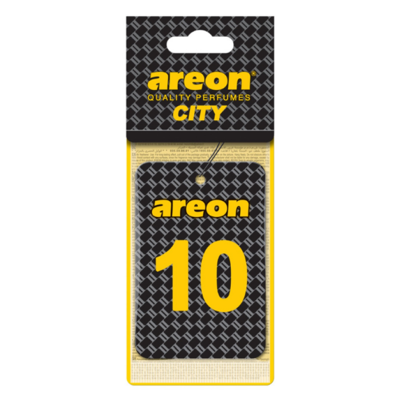 Areon City Vanilla Black 10 Oto Araç Kokusu Areon City Vanilla Black 10 Oto Araç Kokusu