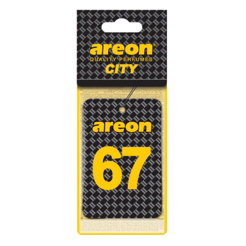 Areon City Vanilla Black 67 Oto Araç Kokusu Areon City Vanilla Black 67 Oto Araç Kokusu