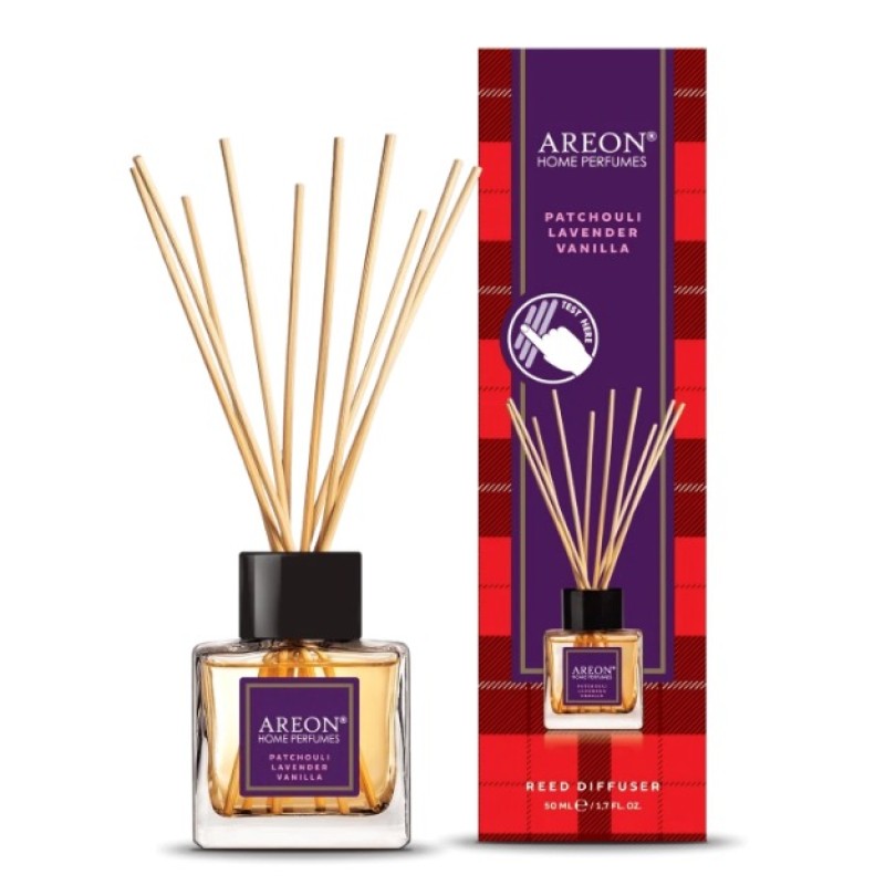 Areon Tartan Patchouli Lavender Vanilla 50 Ml Bambu Çubuklu Oda Kokusu Areon Tartan Patchouli Lavender Vanilla 50 Ml Bambu Çubuklu Oda Kokusu
