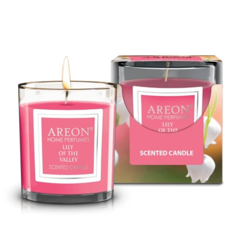 Areon Candles Lily Of The Valley Lüks Kokulu Mum Areon Candles Lily Of The Valley Lüks Kokulu Mum