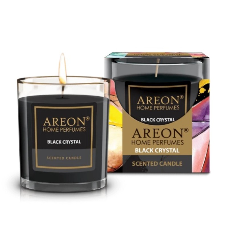 Areon Candles Black Crystal Lüks Kokulu Mum Areon Candles Black Crystal Lüks Kokulu Mum