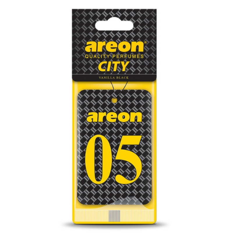 Areon City Vanilla Black 05 Oto Araç Kokusu Areon City Vanilla Black 05 Oto Araç Kokusu