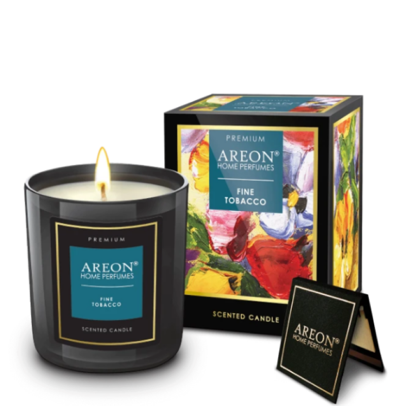 Areon Candles Premium Fine Tobacco Lüks Kokulu Mum Areon Candles Premium Fine Tobacco Lüks Kokulu Mum