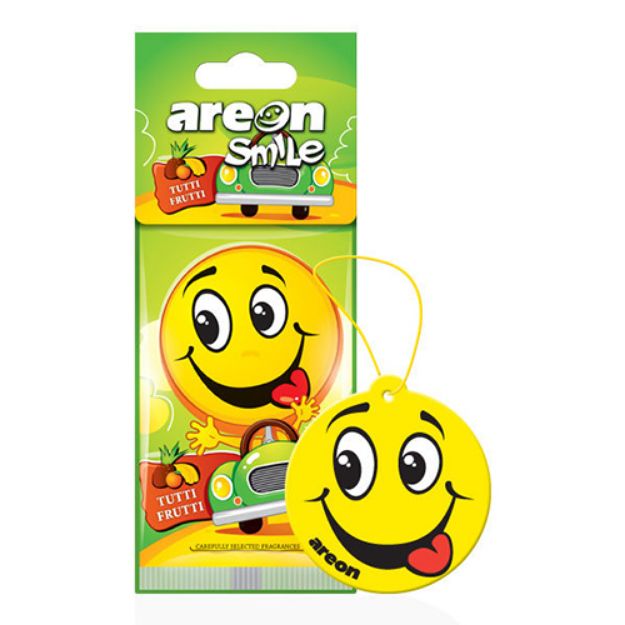 AREON SMILE DRY TUTTI FRUTTI OTO ARAÇ KOKUSU resmi