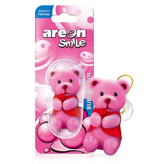 AREON SMILE BUBBLE GUM (PEMBE AYICIK) OTO ARAÇ KOKUSU resmi