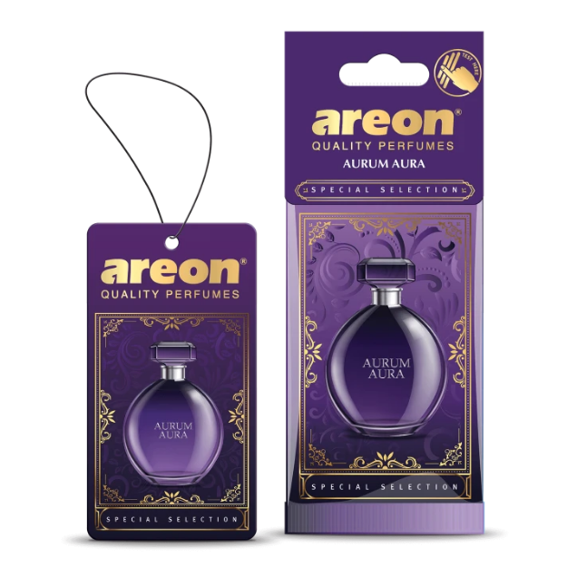 AREON SPECIAL SELECTION AURUM AURA FOR HIM OTO ARAÇ KOKUSU resmi