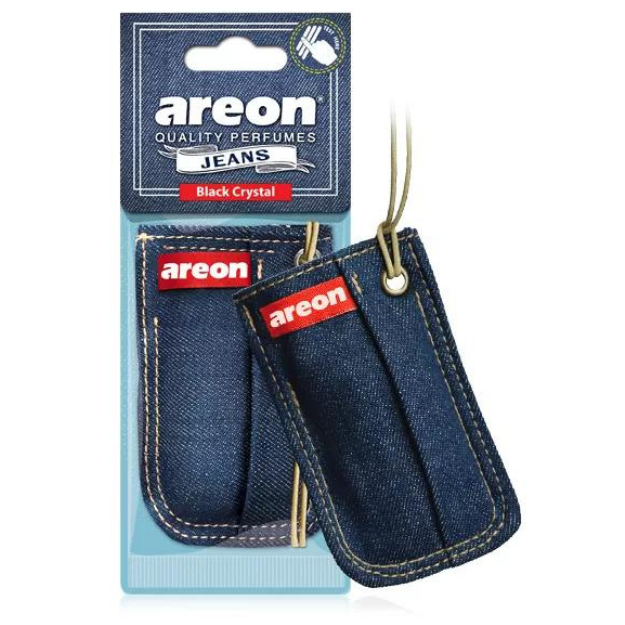 AREON JEANS BAG BLACK CRYSTAL OTO ARAÇ KOKUSU resmi