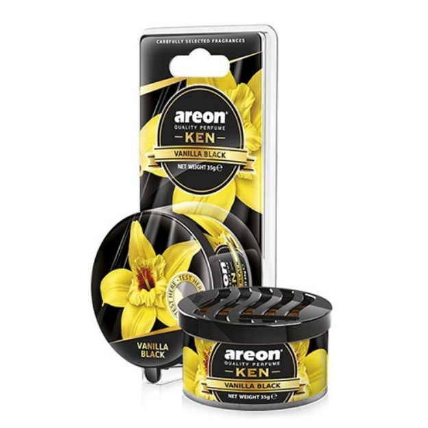 AREON KEN BLISTER VANILLA BLACK BARDAKLIK OTO ARAÇ KOKUSU resmi