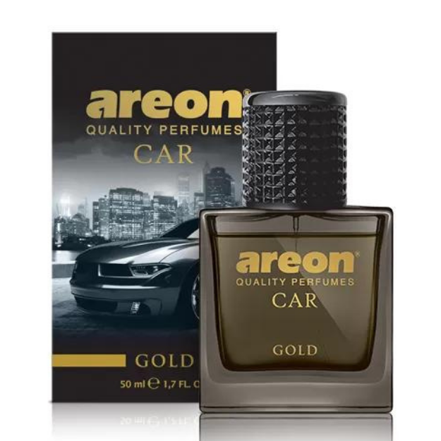 AREON CAR PERFUME 50 ML GOLD OTO ARAÇ PARFÜMÜ resmi