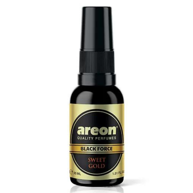 AREON BLACK FORCE 30 ML SWEET GOLD OTO ARAÇ SPREYİ resmi