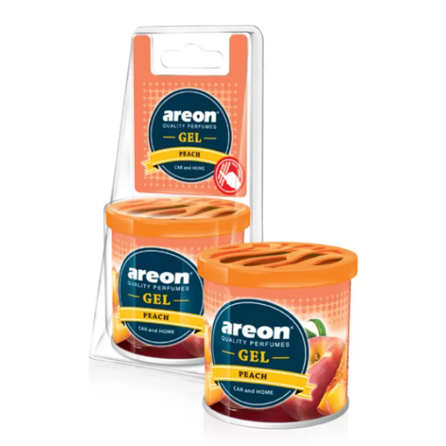 AREON GEL CAN BLISTER PEACH BARDAKLIK OTO ARAÇ KOKUSU resmi