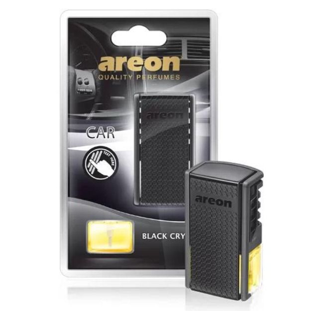 AREON PREMIUM CAR BLISTER BLACK CRYSTAL ARAÇ KLIMA KOKUSU resmi