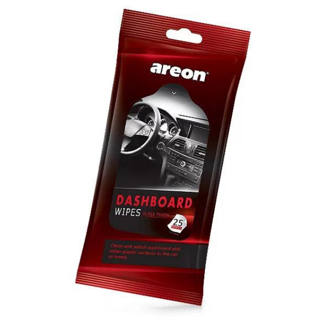 AREON DASHBOARD WET WIPES ARAÇ TEMİZLEME MENDİLİ resmi