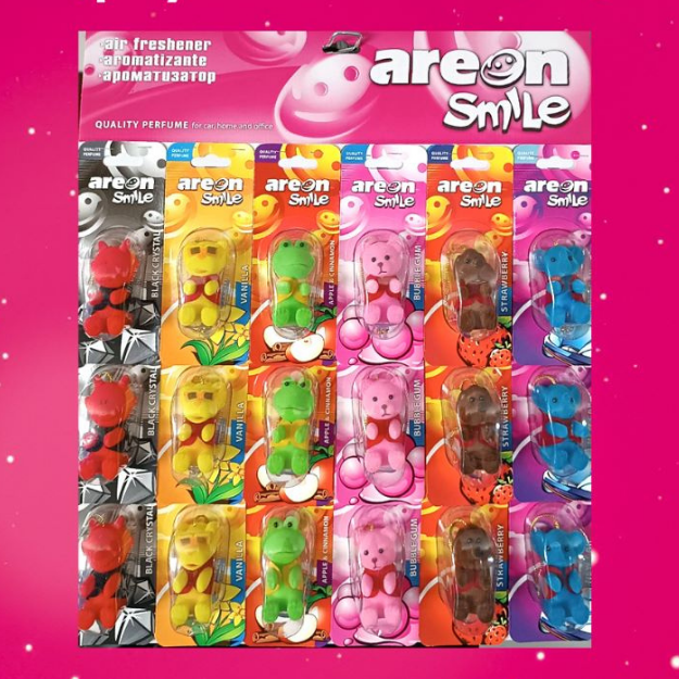 AREON SMILE DISPLAY 18'Lİ KARMA SET  resmi