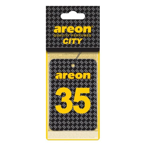 AREON CITY VANILLA BLACK 35 OTO ARAÇ KOKUSU resmi