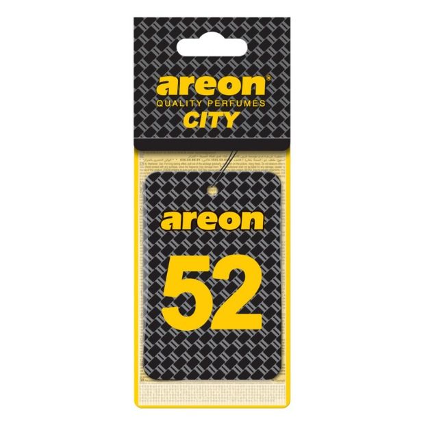 AREON CITY VANILLA BLACK 52 OTO ARAÇ KOKUSU resmi