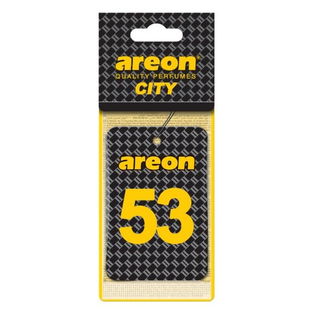 AREON CITY VANILLA BLACK 53 OTO ARAÇ KOKUSU resmi