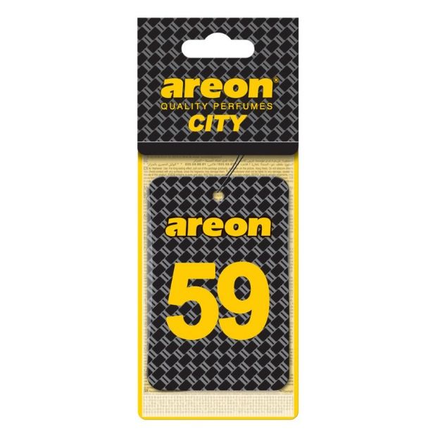 AREON CITY VANILLA BLACK 59 OTO ARAÇ KOKUSU resmi