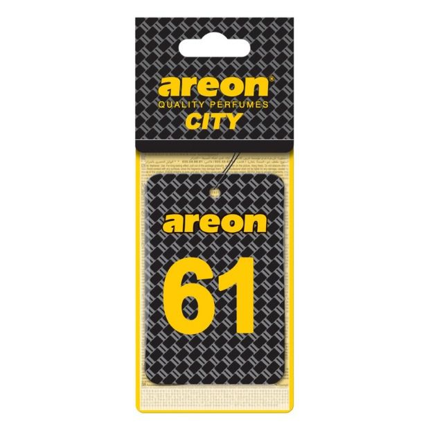 AREON CITY VANILLA BLACK 61 OTO ARAÇ KOKUSU resmi