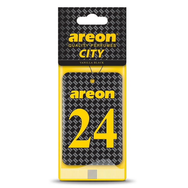 AREON CITY VANILLA BLACK 24 OTO ARAÇ KOKUSU resmi