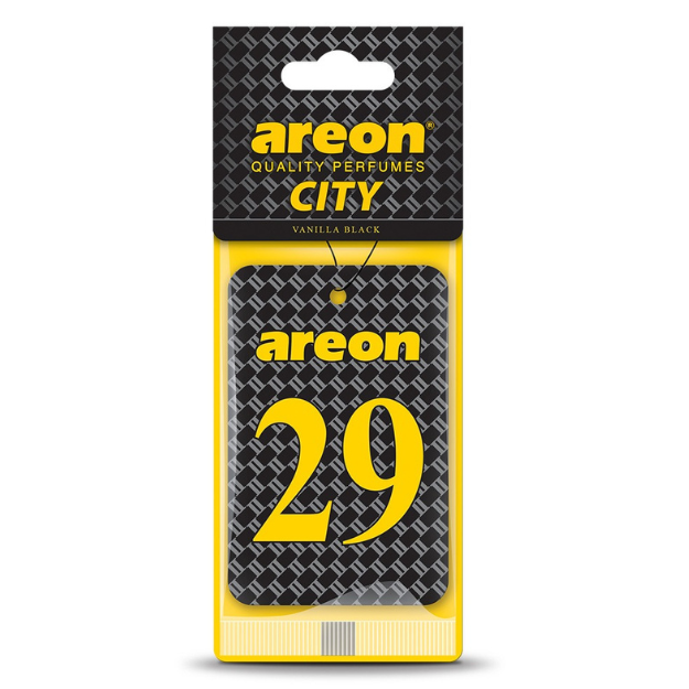 AREON CITY VANILLA BLACK 29 OTO ARAÇ KOKUSU resmi