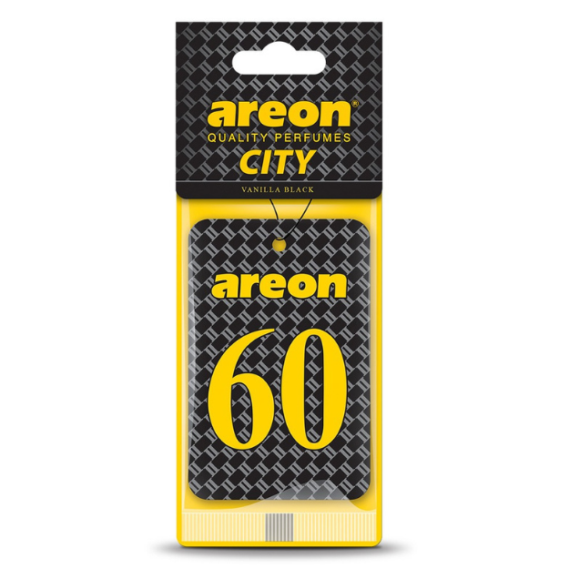 AREON CITY VANILLA BLACK 60 OTO ARAÇ KOKUSU resmi