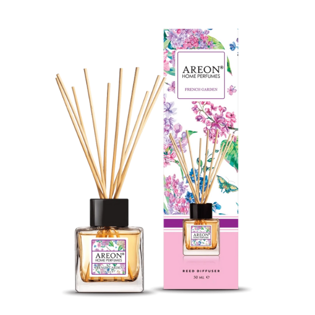 AREON GARDEN FRENCH GARDEN 50 ML BAMBU ÇUBUKLU ODA KOKUSU resmi