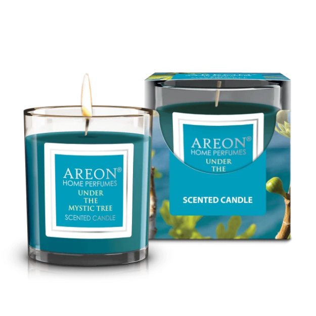 AREON CANDLES UNDER THE MYSTIC TREE LÜKS KOKULU MUM resmi