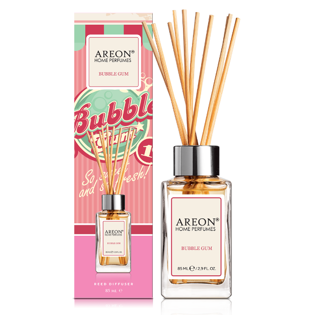 AREON CLASSIC BUBBLE GUM 85 ML BAMBU ÇUBUKLU ODA KOKUSU resmi