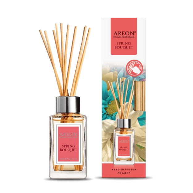 AREON CLASSIC SPRING BOUQUET 85 ML BAMBU ÇUBUKLU ODA KOKUSU resmi