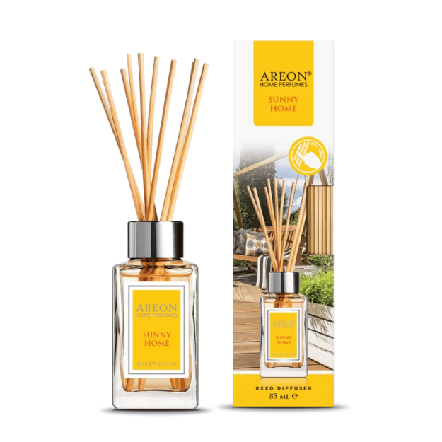 AREON CLASSIC SUNNY HOME 85 ML BAMBU ÇUBUKLU ODA KOKUSU resmi