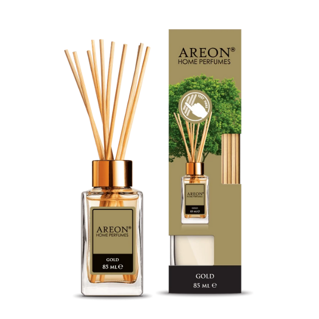 AREON LUX GOLD 85 ML BAMBU ÇUBUKLU ODA KOKUSU resmi