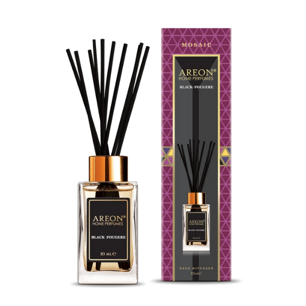 AREON MOSAIC BLACK FOUGERE 85 ML BAMBU ÇUBUKLU ODA KOKUSU resmi