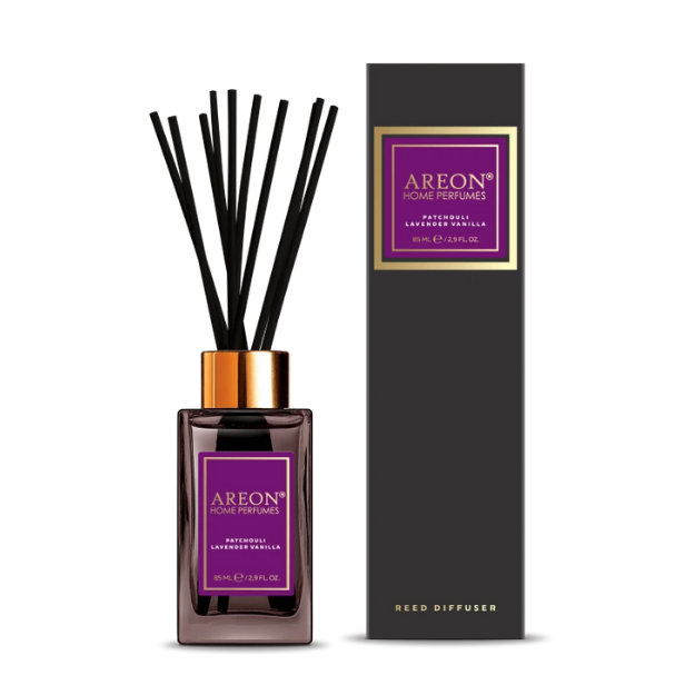 AREON PREMIUM PATCHOULI LAVENDER VANILLA 85 ML BAMBU ÇUBUKLU ODA KOKUSU resmi